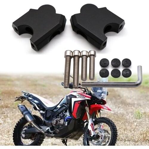 Applicable to Honda CRF1000L Africa Double Cylinder 16-19 Modified Faucet Heightening Code Handle Heightening Code