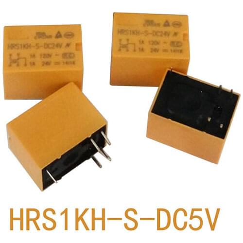 2PCS Relay HRS1KH-S-DC5V Set of Conversion 1A120VAC HRS1KH-S-DC12V 5 Feet