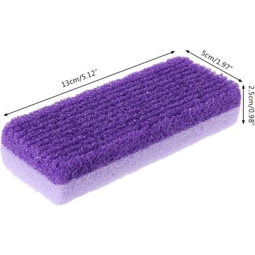 Foot File Scrubber Pumice Stone Pedicure Tools Foot Rubbing Exfoliation Dead Skin Calluses Remover Hard Skin Cracked HeelJu18 21