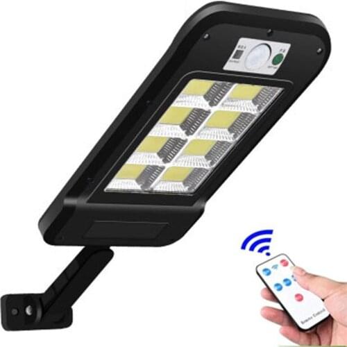 Led Solar Street Lights Outdoor Solar Flood Light Motion Sensor Security Wall Light for Garden, Street, Deck, Fence, Patio, Path