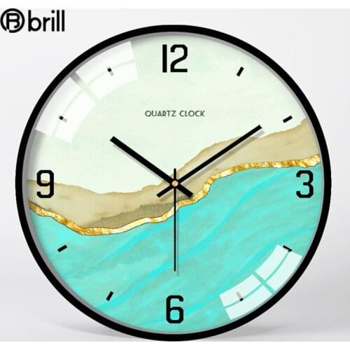 Creative Large Modern Luxury Wall Clock Metal Kitchen Living Room Wall Watches Home Decor Silent Office Decoration Modern Reloj