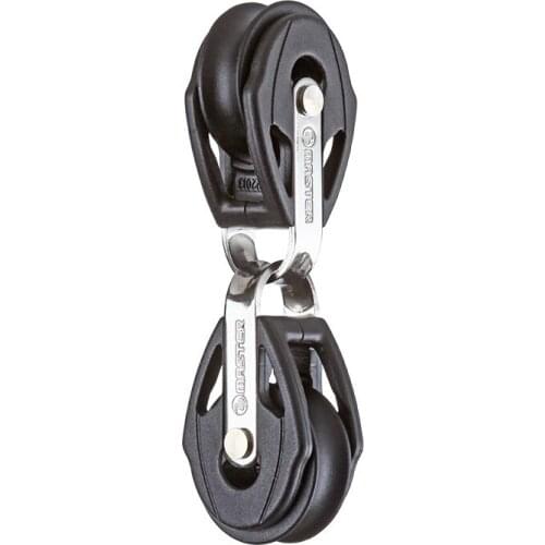 Sailboat Dinghy 29mm 1 1/8 Inch Connected Block Windrider Block Small Boat Block Master BB-0214F