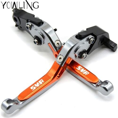 YOWLING Motorbike Brakes Adjustable Folding Extendable Brake Clutch Lever For 990 SMR 990SMR 2009 2010 2011 2012 2013
