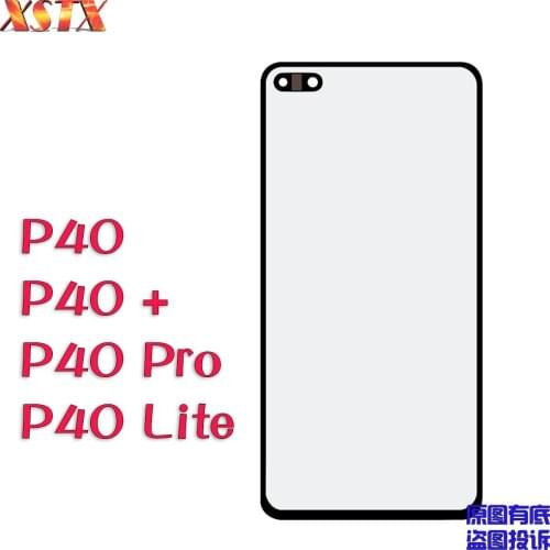 For HUAWEI P40 Pro+ P40 lite E Touch Screen Panel Front Outer Glass Replacement