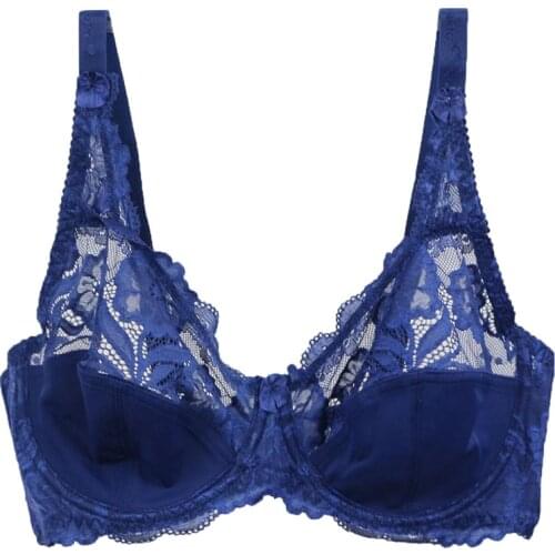 Women Ultra Thin no-Padded Bra Sexy Lace Underwire Bralette Underwear Push up Minimizer Lingerie 32D 34B 34C 34D 36B 36D 38D B21