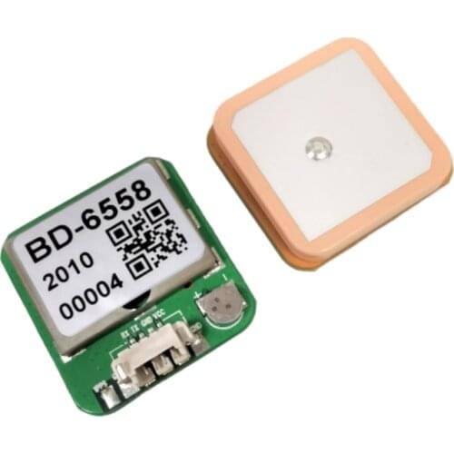4 Pin Beidou GPS Dual System TTL NMEA0183 GNSS Module BD-6558