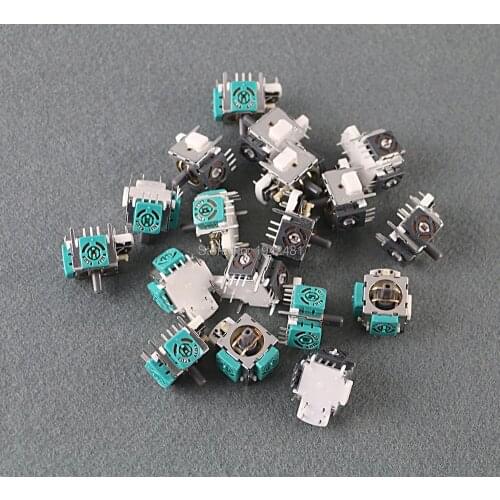 OCGAME 50pcs/lot For Xbox 360 For PS2 Controller Joystick Replacement Analog 3D Joystick Stick Sensor Repair Parts with alps