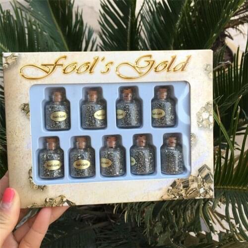 9 Kinds Minerals Specimen Mineral Geological Teaching Materials School Mineral Collections Fossil Rocks Display Mineral Stone