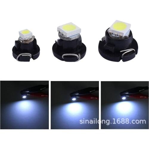 Automotive meter lamp T3 T4.2 T4.7 1smd 1210 LED instrument lamp light bulb air conditioning light clock lights