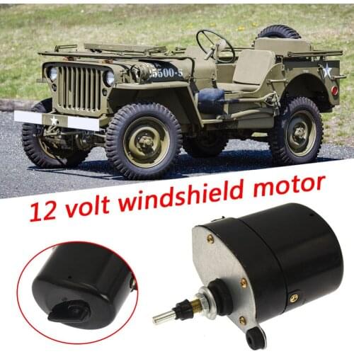 12V Metal Universal Windshield Windscreen Wiper Motor for Jeep Willys Tractor RSM 868 7731000001 01287358 0390506510
