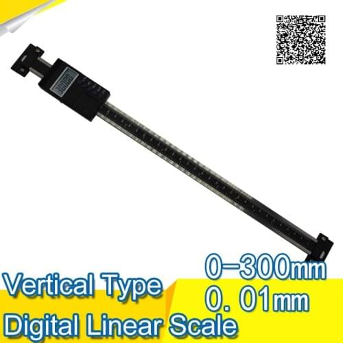 Free Shipping 0-300mm Vertical type Digital Linear Scales caliper vernier scale