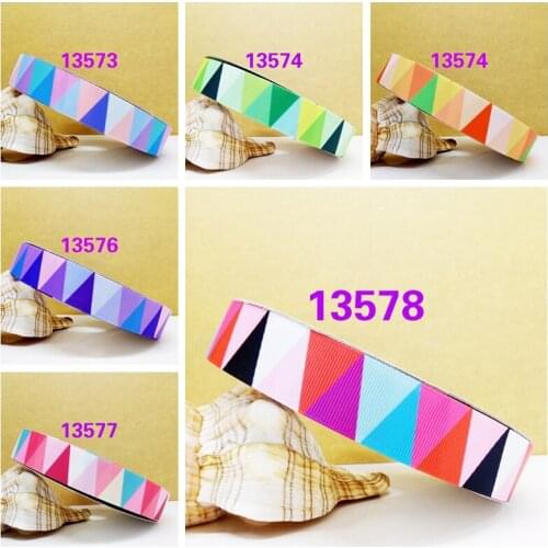 Free shipping 50 yard Christmas ribbon cartoon printed grosgrain ribbon 13578