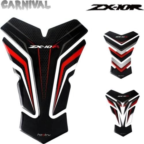 For Kawasaki Ninja ZX10R SE / Cr ZX-10R Tankpad 3D Motorcycle Tank Pad Protector Sticker