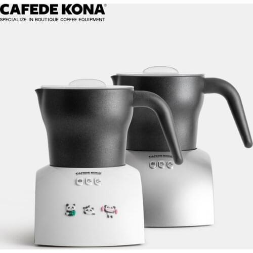JRM0385 CAFEDE KONA Milk Bubble Machine Electric Household Hot Cold Milk Frother Commercial Full Automatic Coffee Bubbling Maker
