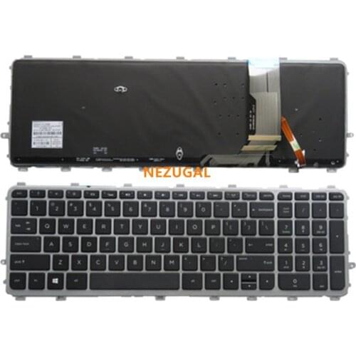 For HP ENVY 15-J 17-J 720244-001 711505-001 736685-001 6037B0093301 V140626AS2 laptop US keyboard backlit