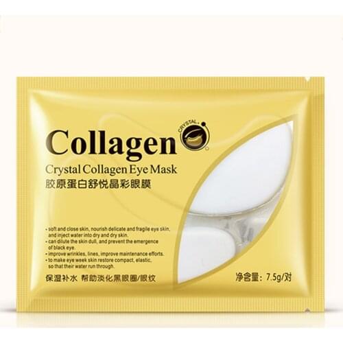 Collagen Eye Mask Deeply Nourishes Sooth Repair Skin Aloe Gel Eye Cream Refreshing Keep Moisturizing Skincare Eye Patches