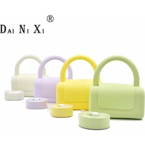 Summer Fashion Women Shoulder Crossbody Purses Designer Beach Jelly Messenger Handbags Mini Candy PVC Jelly Tote Bag