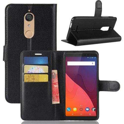 Brand gligle fashion leather wallet case cover for Wiko View case protective shell
