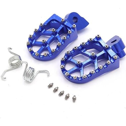 Motorcycle CNC Foot Peg Pedal Footrest For YAMAHA YZ 85 125 250 YZ250F YZ426F YZ450F YZ250X YZ250FX YZ450FX WR250F WR400F WR426F