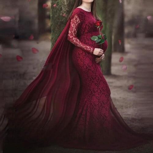 Maternity Dresses For Photo Shoot Trailing Dresses For New Year2021 Flowy Chiffon Dress Sexy Clothes For Pregnant Women Dress