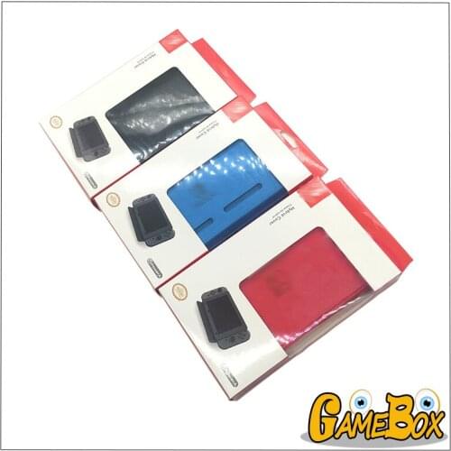 5PCS/LOT Folding 3-Folders Magnetic Stand PU Leather Protective Case Cover For Nintend Switch Console Bracket Support Stand