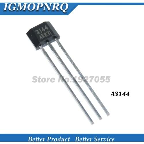 10pcs/lot A3144E A3144 TO92 TO-92 3144 Hall Effect Sensor Transistor new