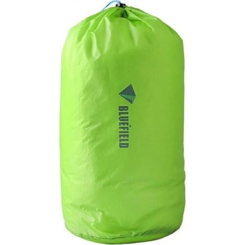1pc Pundle Pocket Nylon Rope Sleeping Bag Solid Waterproof External Storage Bag Bagoon Beans S M L Sizes