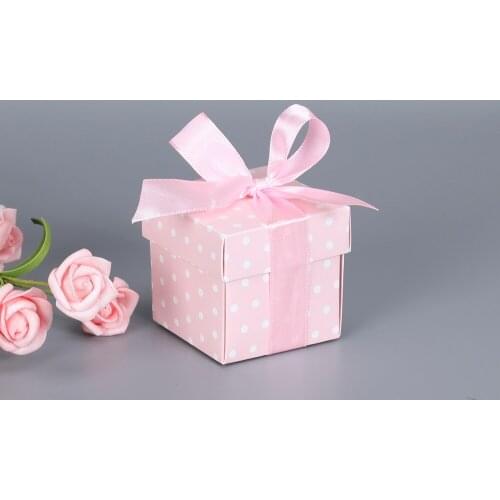 10pcs Speck Favor Candy Treat Popcorn Boxes for Wedding Party Supply Baby Shower Decoration Christmas Birthday Party Gifts