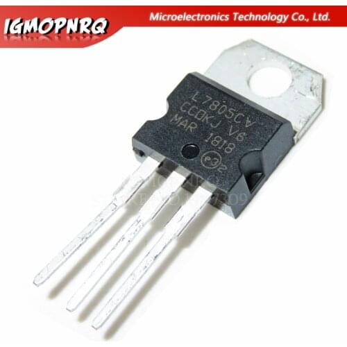10pcs L7805CV L7805 KA7805 MC7805 Voltage Regulator 5V 1.5A TO-220 new original