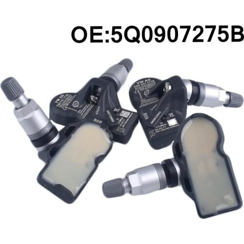 4 PCS waterproof Car Tire Pressure Monitor Sensor TPMS for SKODA Citigo Fabia Octavia Karoq Rapid Roomster Superb Yeti Kodiaq