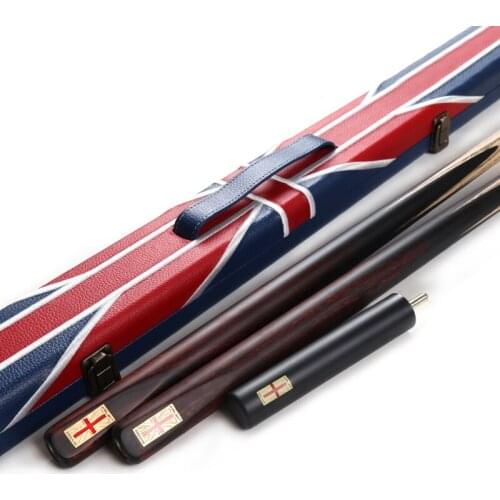 Ultra Luxury RILEY One Piece Cue Snooker Cue For Competition Handmade Billiard Cue Kit Stick with Case with Extension 9.5mm Tip