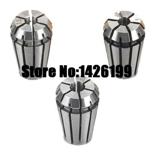 Choose 3pcs ER16 collets 3mm 3.175mm 4mm 5mm 6mm 8mm 10mm for Spring Collet Set For CNC Milling Machine Engraving Lathe Tool