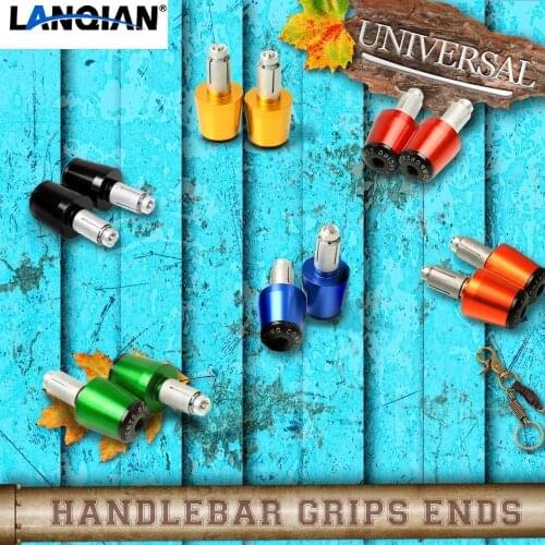 CNC 22MM Handlebar Grips Handle Bar Cap End Plugs For KAWASAKI ZX-12R ZX12R ZX 12R 2000 2001 2002 2003 2004 2005 2006 2007