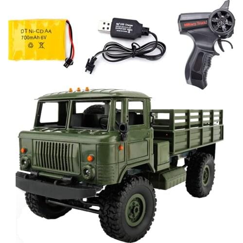 Boy child toy Remote Control Military Truck Off-Road 4WD RC Car 4 Wheel Buggy Drive Climbing Vehicle for Birthday Gift Toy