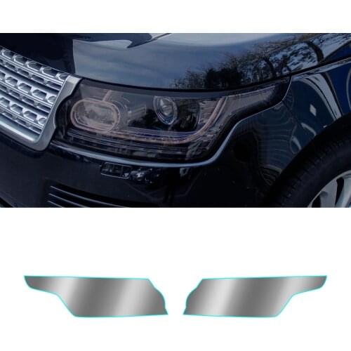 For Range Rover Sport L494 2013-2021 Car Headlight Tint Black Protective Film Protection Transparent Vinyl Sticker Accessories