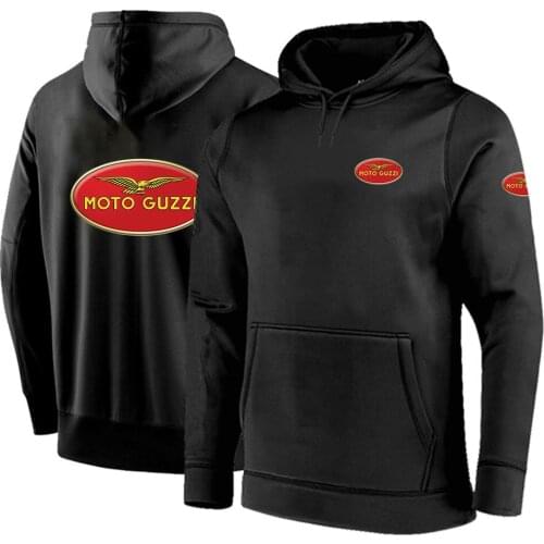 Mans Moto Guzzi Logo Printing 2021 Spring Autumn Harajuku Sweatshirt Men Cotton Customize High Street Coats Tops Hoodie Jackets