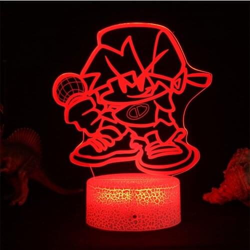 Anime Character Night Light LED Panel Light Room Bedroom Decoration Cute Birthday Gifts For Friends