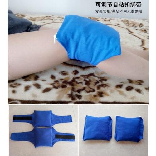 Salt packet coarse heat pack bags hot sea salt knee neck cervical shoulder Ai salt moxibustion traditional Chinese medicine bags