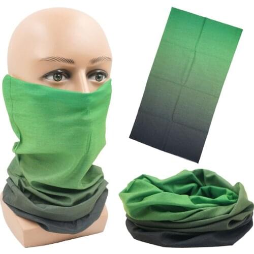 Unisex Ice Silk Breathable Moisture Wicking Hairband Cap Scarf Anti-UV Head Scraf Outdoor Multi-function Riding Face Cover