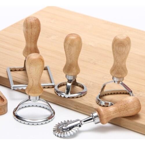 Ravioli Cutter Set Pasta Press Kitchen DIY Attachment Kit Ravioli Maker Mold Tool Ravioli Stamp Set Pastry Wheel Set Cake Mold