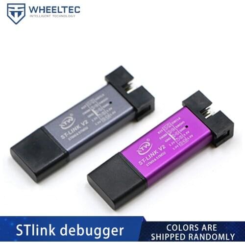 1Set ST-Link V2 new stlink Mini STM8 STM32 Simulator Download Programmer Programming With Cover DuPont Cable ST Link V2