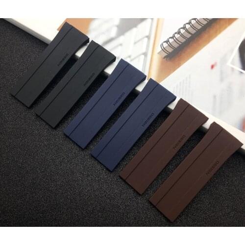 Brand quality Black blue brown 26mm watchband Watch band accessories for Porsche strap P6780 free tools 22mm buckle