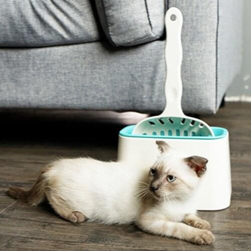 Dog Cat Clean Feces Supplies Cat Litter Shovel Pet Cleanning Tool Scoop Cat Sand Cleaning Products Toilet