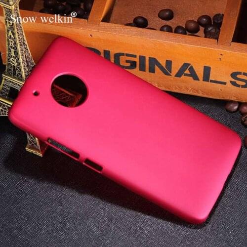 Snow Welkin Multi Colors Luxury Rubberized Matte Plastic Hard Case Cover For Motorola Moto G5 5.0inch Back Phone Cases
