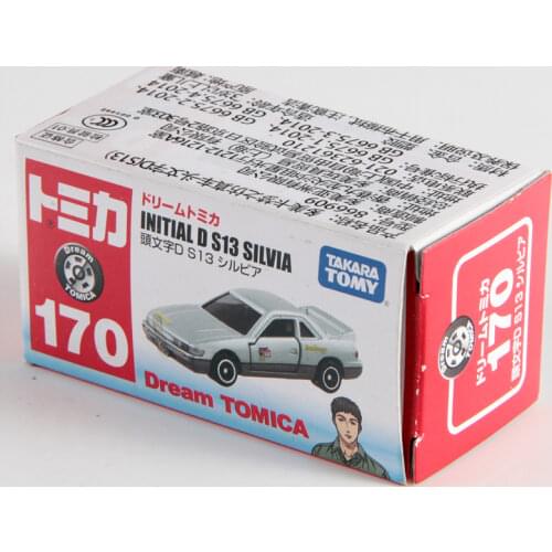 Takara Tomy Dream Tomica Initial D S13 Silvia 7cm Metal Diecast Model Vehicle Car NO#170