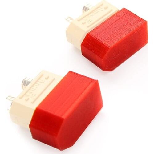 2Pcs AMASS XT60 XT90-S Anti-spark TPU Plug Protect Cover 3D Printing for RC Model Cable