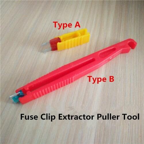 2Pcs ABS Clip Auto Fuse Clip Mini Medium Small Fuse/Change Tool/Auto Fuse Extractor Fuse Clip Extractor Puller Tool