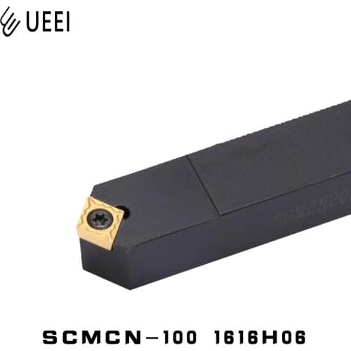 1Pcs SCMCN1010F06-100 12 16 CNC turning tool holder indexable tools MCLNR High quality and hardness External Lathe Cutting Tool