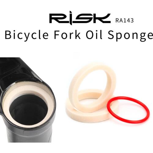 RISK RA143 Mountain Bike Bicycle Front Fork Oil Sponge Dust Oil Sealed Foam Ring 32mm/34mm/35mm/36mm