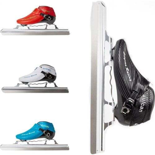 380mm 410mm 430mm 62 Fixed Ice Blade Skates Shoes Road Long Track Race Speed Ice Skating Patines CITYRUN MAPLE Powerslide Knife